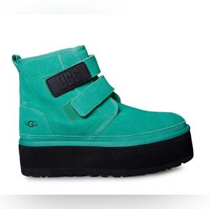 🩵Brand New UGG NEUMEL PLATFORM EMERALD GREEN BOOTS - WOMEN'S Size- US 8
